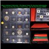 Image 1 : Huge Liifetime Collection - Too Many Coins To Auction Individually - This Lot is For One Page of 20 