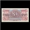 Image 3 : 1950 Great Britain 1 pound Military Payment Note  P# m22A Grades Gem+ CU