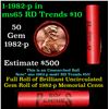 Image 1 : Shotgun Lincoln 1c roll, 1982-p 50 pcs Steel-Strong Wrapper.