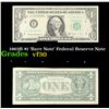 Image 1 : 1963B $1 'Barr Note' Federal Reserve Note Grades vf++