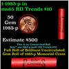 Image 1 : Shotgun Lincoln 1c roll, 1985-p 50 pcs Steel-Strong Wrapper.