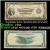Image 1 : 1918 $1 National Currency "Flying Eagle" Federal Reserve Bank of Philadelphia, PA Fr-717, Sig. Ellio