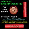 Image 1 : Shotgun Lincoln 1c roll, 1962-d 50 pcs Steel-Strong Wrapper.