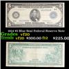 Image 1 : 1914 $5 Blue Seal Federal Reserve Note Grades vf, very fine