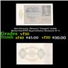 Image 1 : 1922 Germany (Weimar) "Vampire" 10,000 Marks Post-WWI Hyperinflation Banknote P# 71 Grades vf++
