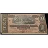 Image 2 : 1864 $10 Confederate Note, T68 Grades xf+