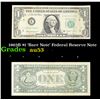 Image 1 : 1963B $1 'Barr Note' Federal Reserve Note Grades Select AU