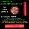 Image 1 : Shotgun Lincoln 1c roll, 2002-d 50 pcs Steel-Strong Wrapper.