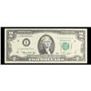 Image 2 : 1976 $2 Green Seal Federal Reserve Note Grades vf++