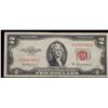 Image 2 : 1953A $2 Red Seal United States Note Fr-1510 Grades vf++