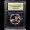 Image 2 : Proof 1992-s Olympic Modern Commem Half Dollar 50c Graded GEM++ Proof Deep Cameo By USCG