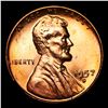 Image 2 : 1957-d Lincoln Cent 1c Grades GEM+ Unc RD