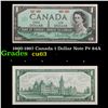 Image 1 : 1960-1967 Canada 1 Dollar Note P# 84A Grades Select CU