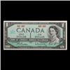 Image 2 : 1960-1967 Canada 1 Dollar Note P# 84A Grades Select CU