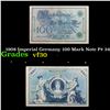 Image 1 : 1908 Imperial Germany 100 Mark Note P# 34 Grades vf++