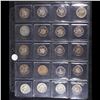 Image 3 : Huge Liifetime Collection - Too Many Coins To Auction Individually - This Lot is For One Page of 20 