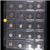 Image 2 : Huge Liifetime Collection - Too Many Coins To Auction Individually - This Lot is For One Page of 20 