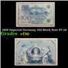 Image 1 : 1908 Imperial Germany 100 Mark Note P# 34 Grades vf++