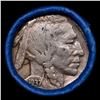 Image 2 : Buffalo Nickel Shotgun Roll in Old Bank Style 'Abbott Coin Counter' Wrapper 1937 & p Mint Ends