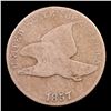 Image 2 : 1857 Flying Eagle Cent 1c Grades g+