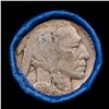 Image 2 : Buffalo Nickel Shotgun Roll in Old Bank Style 'Abbott Coin Counter' Wrapper 1926 & p Mint Ends