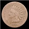 Image 2 : 1859 Indian Cent 1c Grades g+