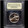 Image 2 : Proof 1992-s Olympic Modern Commem Half Dollar 50c Graded GEM++ Proof Deep Cameo By USCG