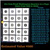 Image 1 : Huge Liifetime Collection - Too Many Coins To Auction Individually - This Lot is For One Page of 20 