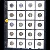 Image 2 : Huge Liifetime Collection - Too Many Coins To Auction Individually - This Lot is For One Page of 20 