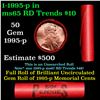 Image 1 : Shotgun Lincoln 1c roll, 1995-p 50 pcs Steel-Strong Wrapper.
