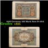 Image 1 : 1920 Germnay 100 Mark Note P# 69A Grades vf+