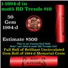 Image 1 : Shotgun Lincoln 1c roll, 1994-d 50 pcs Steel-Strong Wrapper.