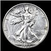 Image 2 : ***Auction Highlight*** 1920-s Walking Liberty Half Dollar 50c Graded Select+ Unc BY USCG (fc)