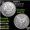 Image 1 : 1900-s Morgan Dollar $1 Grades Select Unc PL