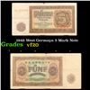 Image 1 : 1948 West Germnya 5 Mark Note Grades vf, very fine