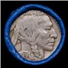 Image 2 : Buffalo Nickel Shotgun Roll in Old Bank Style 'Abbott Coin Counter' Wrapper 1936 & p Mint Ends