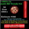 Image 1 : Shotgun Lincoln 1c roll, 1968-s 50 pcs Steel-Strong Wrapper.
