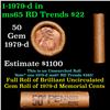Image 1 : Shotgun Lincoln 1c roll, 1979-d 50 pcs Brandt Wrapper.