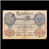 Image 2 : 1914 Imperial Germany 20 mark Note P# 46B Grades vf+