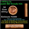 Image 1 : Shotgun Lincoln 1c roll, 1978-p 50 pcs Brandt Wrapper.