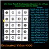 Image 1 : Huge Liifetime Collection - Too Many Coins To Auction Individually - This Lot is For One Page of 20 