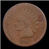 Image 2 : 1876 Indian Cent 1c Grades g, good