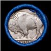 Image 3 : Buffalo Nickel Shotgun Roll in Old Bank Style 'Abbott Coin Counter' Wrapper 1937 & s Mint Ends