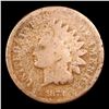 Image 2 : 1873 Indian Cent 1c Grades vg, very good