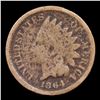 Image 2 : 1864 CN Indian Cent 1c Grades vg, very good
