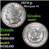 Image 1 : 1879-p Morgan Dollar $1 Grades Select+ Unc