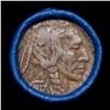 Image 2 : Buffalo Nickel Shotgun Roll in Old Bank Style 'Nathan's' Wrapper 1937 & p Mint Ends