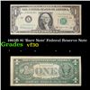 Image 1 : 1963B $1 'Barr Note' Federal Reserve Note Grades vf++