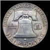 Image 3 : 1948-p Franklin Half Dollar 50c Grades Choice Unc FBL