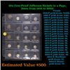 Image 1 : Huge Liifetime Collection - Too Many Coins To Auction Individually - This Lot is For One Page of 20 